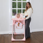 My Babiie MBHC9 Luxe Highchair - Pink
