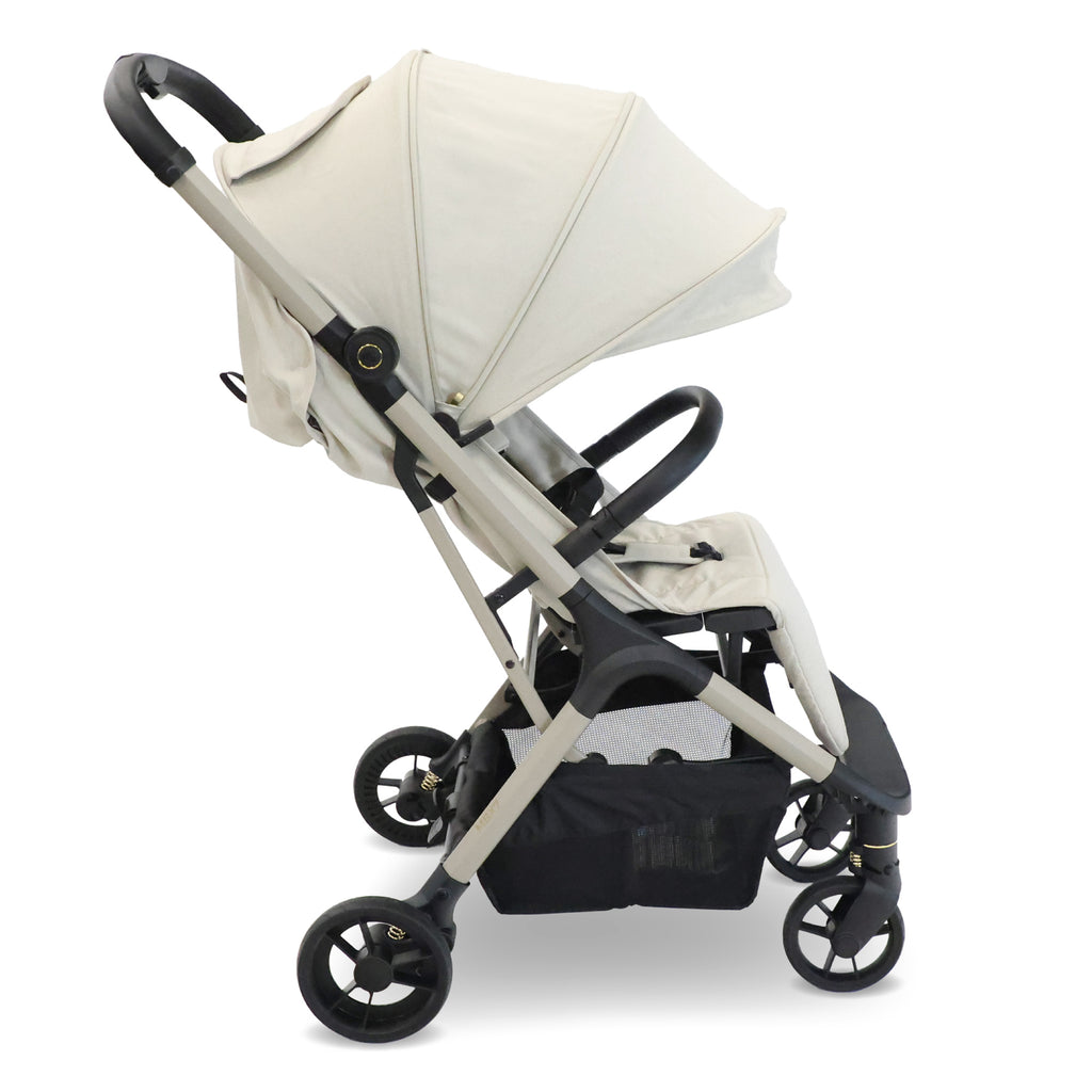 My Babiie MBX7 Plus Auto-Fold Stroller - Ivory