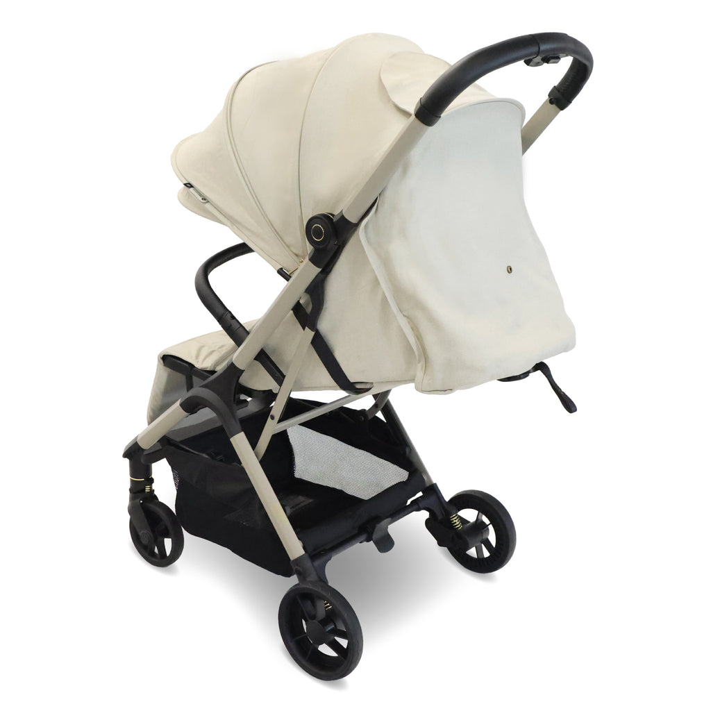 My Babiie MBX7 Plus Auto-Fold Stroller - Ivory