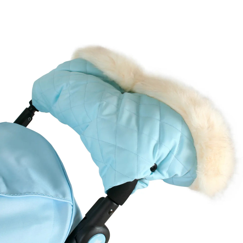 My Babiie Fur Trimmed Pushchair Handmuff - Chelsea Baby