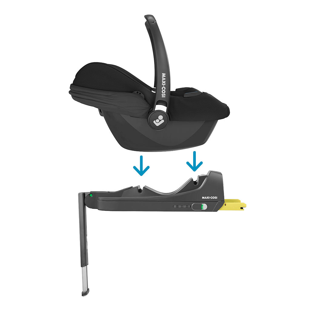 Maxi Cosi CabrioFix i-Size + CabrioFix i-Size Base - Essential Black