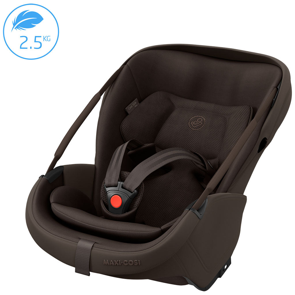 Maxi Cosi Coral Slide Pro i-Size Car Seat - Espresso Brown