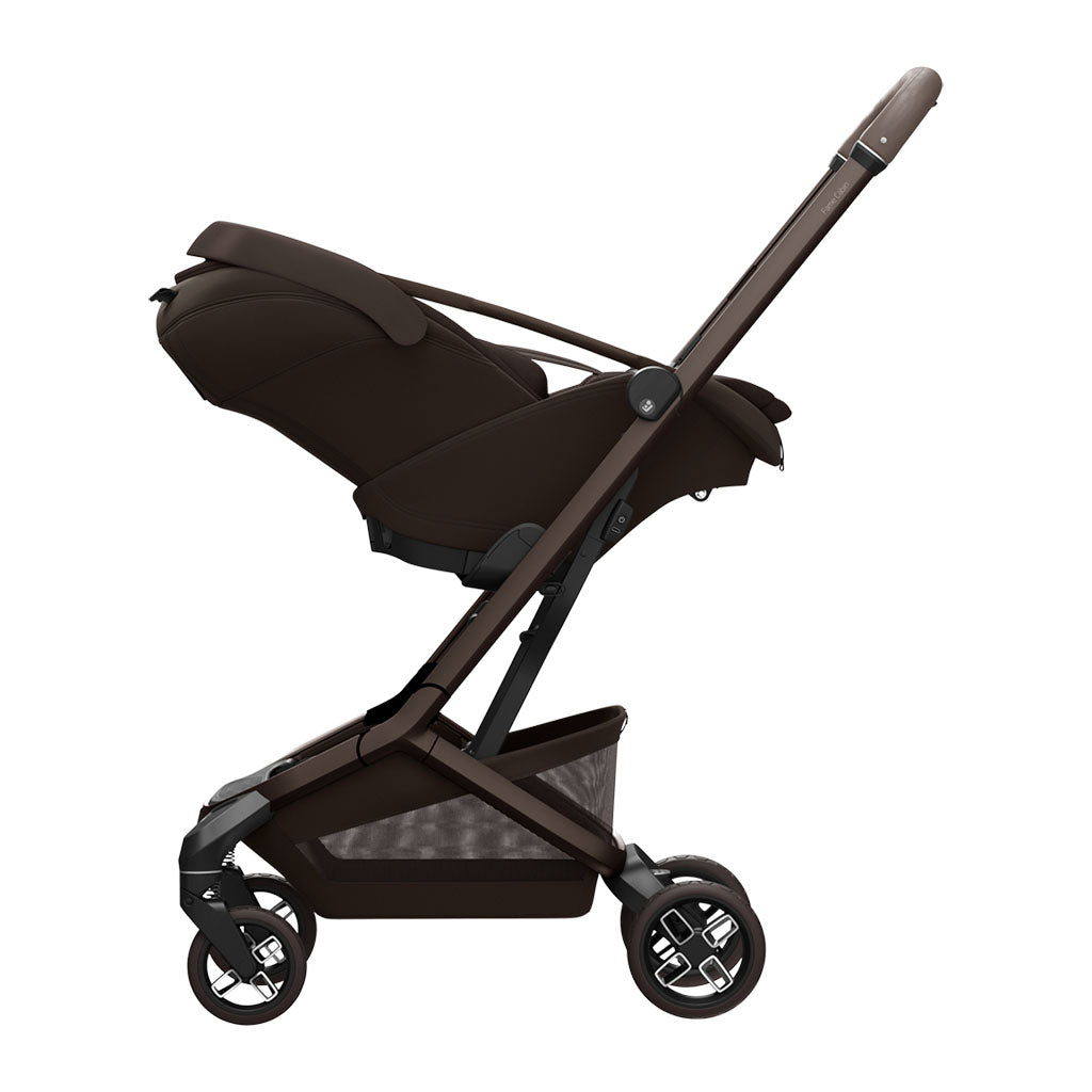 Maxi Cosi Coral Slide Pro i-Size Car Seat - Espresso Brown