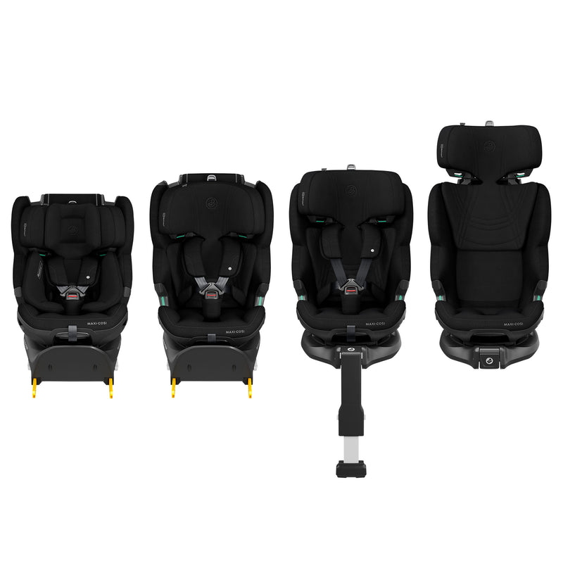 Maxi Cosi Emerald 360 Pro Car Seat - Authentic Black