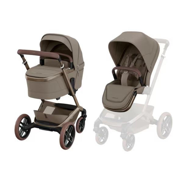 Maxi Cosi Fame Pushchair and Carrycot - Oak Truffle