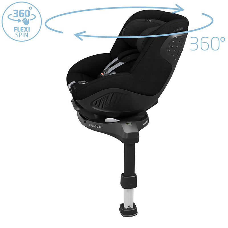 Maxi Cosi Mica 360 Pro Car Seat - Authentic Black