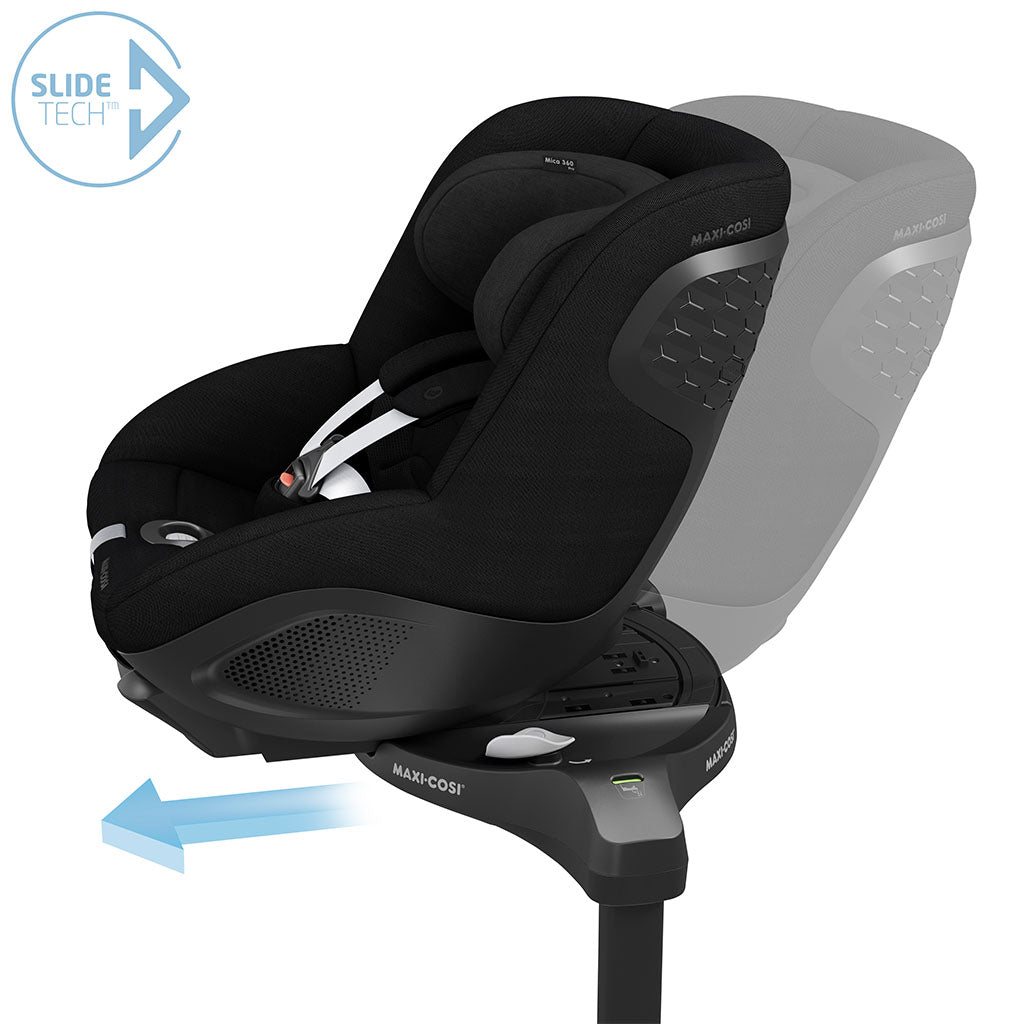 Maxi Cosi Mica 360 Pro Car Seat - Authentic Black