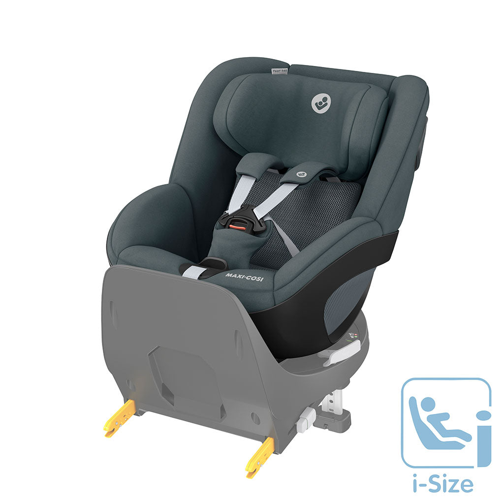 Maxi Cosi Pearl 360 Car Seat Authentic Graphite - Ex Display