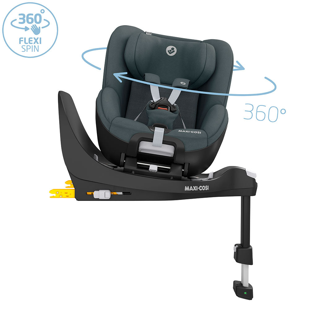 Maxi Cosi Pearl 360 Car Seat Authentic Graphite - Ex Display