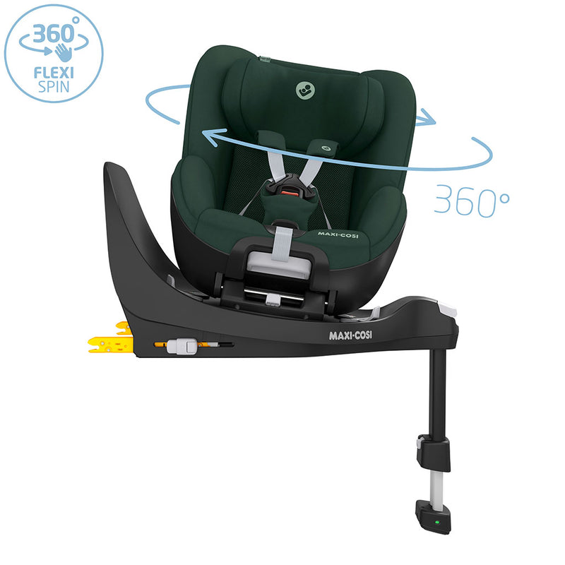 Maxi Cosi Pearl 360 Car Seat - Authentic Green