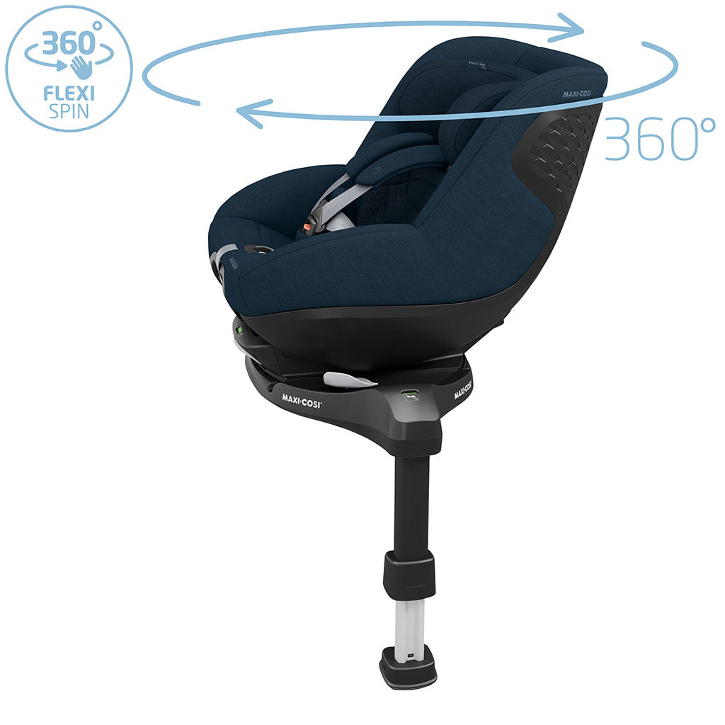 Maxi Cosi Pearl 360 Pro Car Seat - Authentic Blue