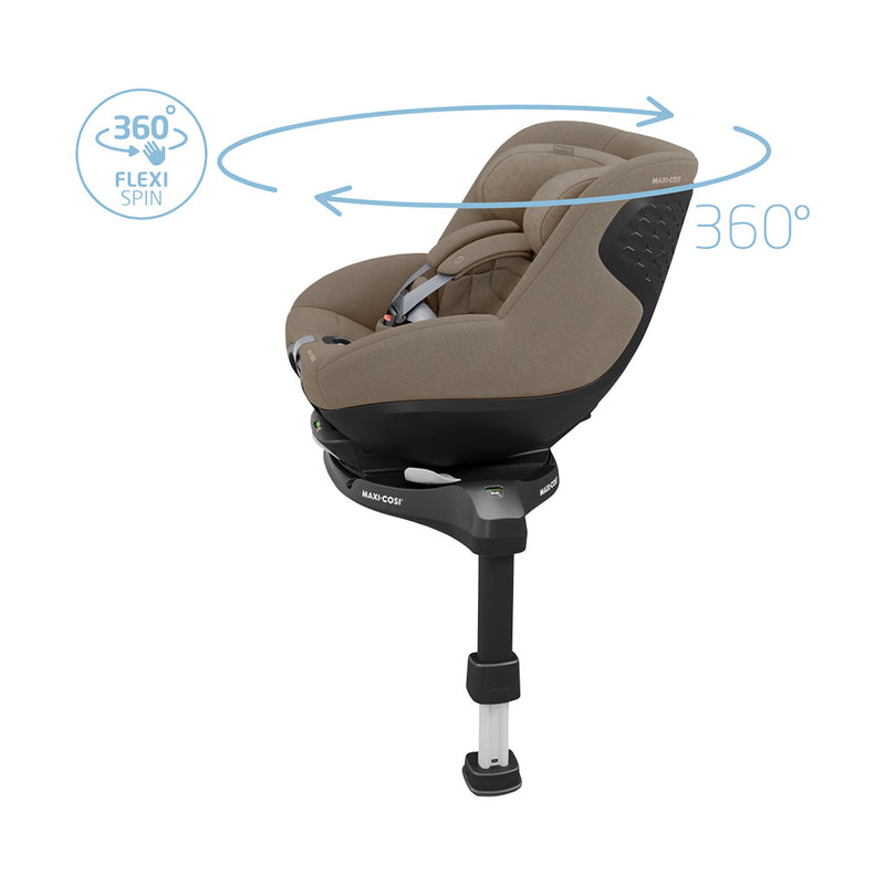Maxi Cosi Pearl 360 Pro Car Seat - Authentic Truffle