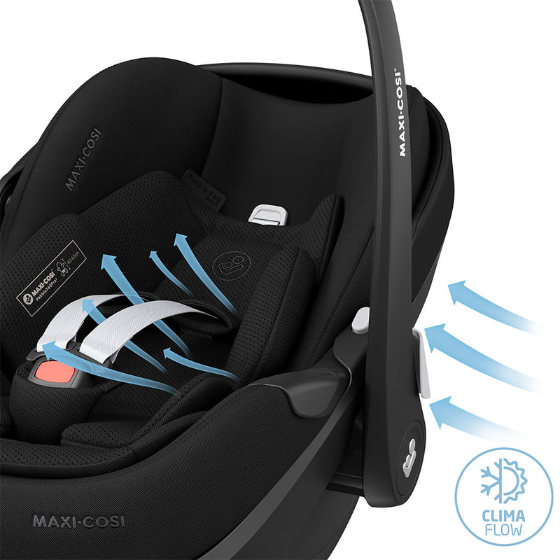 Maxi Cosi Pebble 360 Pro 2 Car Seat - Twillic Black