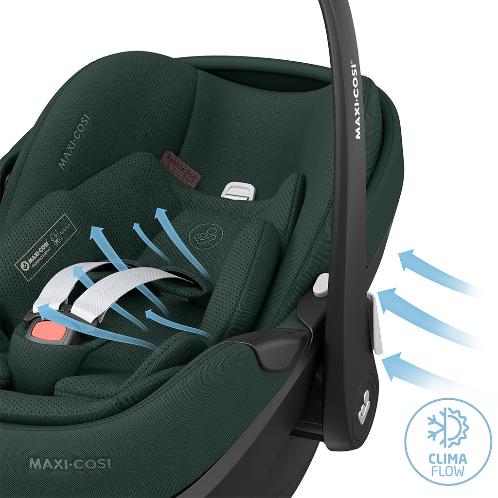 Maxi Cosi Pebble 360 Pro 2 Car Seat - Twillic Green