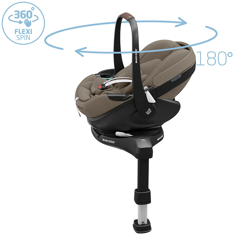 Maxi Cosi Pebble 360 Pro 2 Car Seat - Twillic Truffle