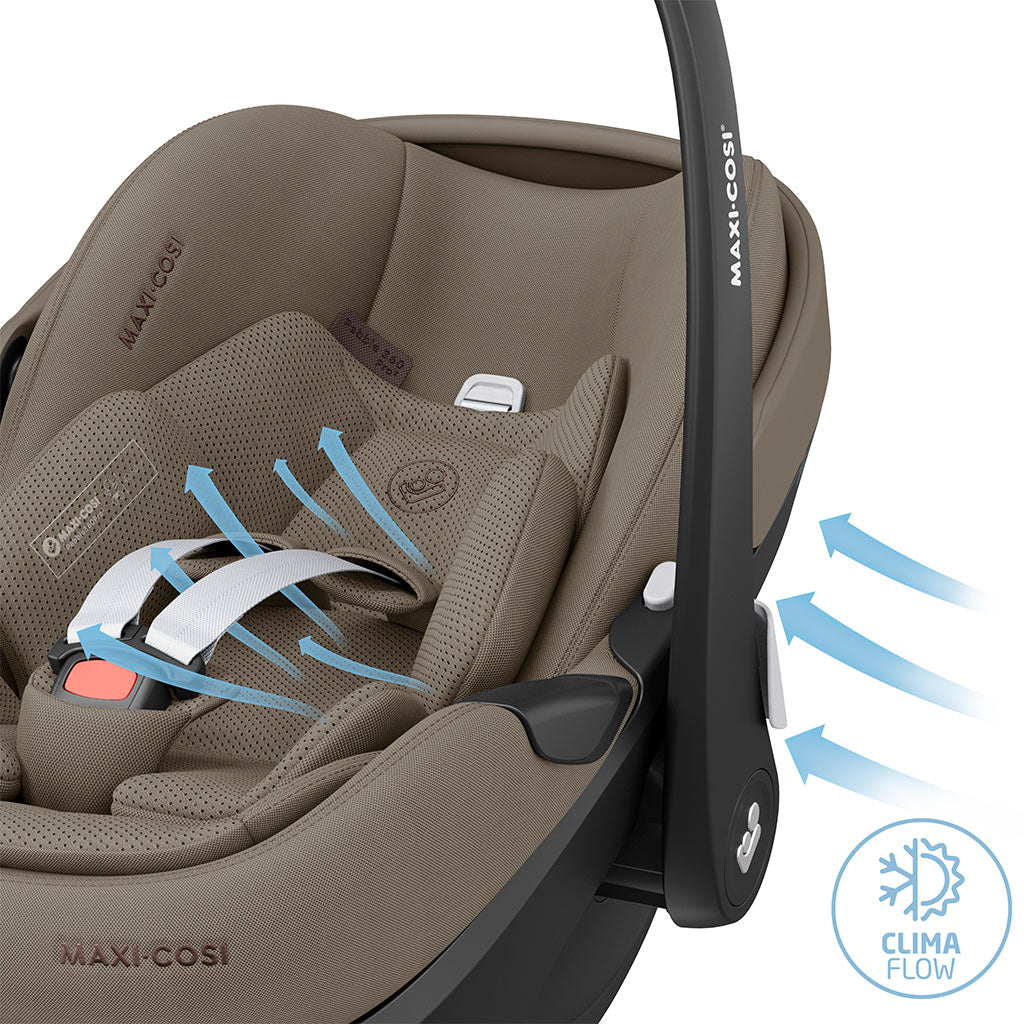 Maxi Cosi Pebble 360 Pro 2 Car Seat - Twillic Truffle