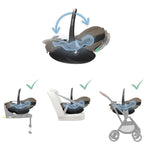 Maxi Cosi Pebble 360 Pro 2 Car Seat - Twillic Truffle