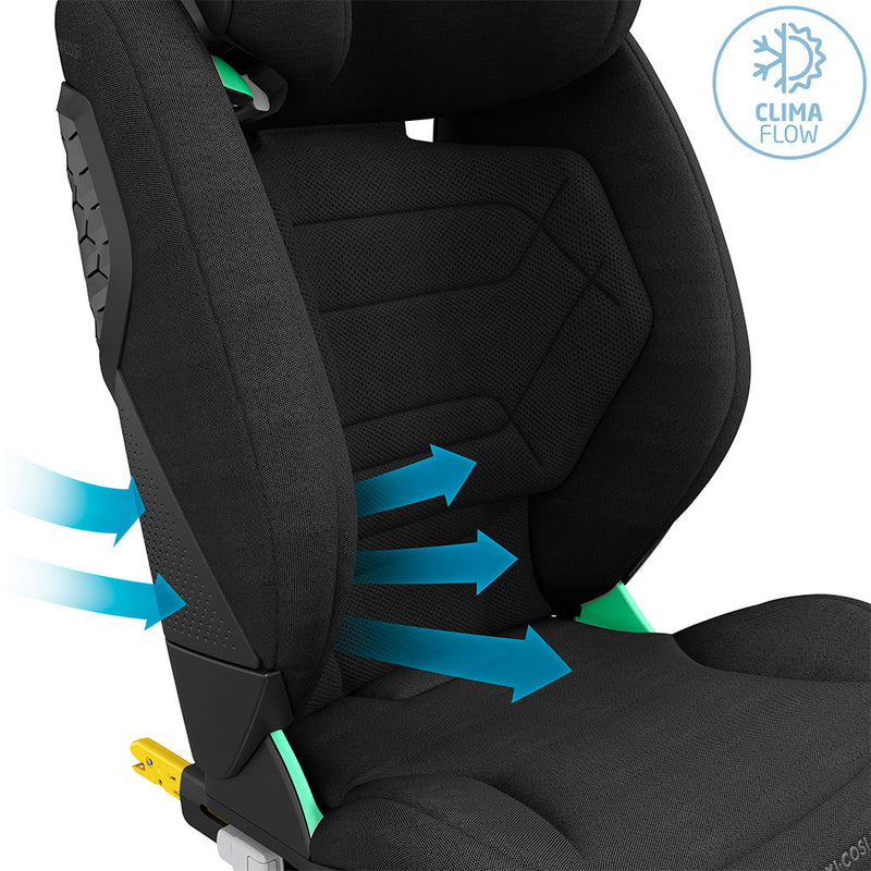 Maxi Cosi RodiFix Pro² i-Size Car Seat - Authentic Black