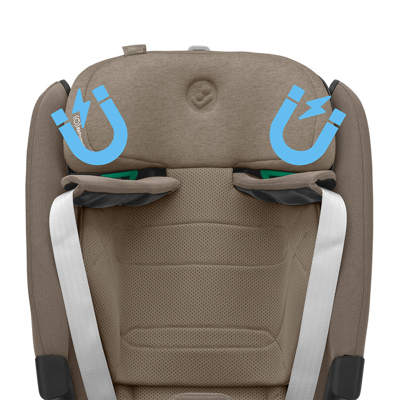 Maxi Cosi Titan Pro i-Size Car Seat - Authentic Truffle