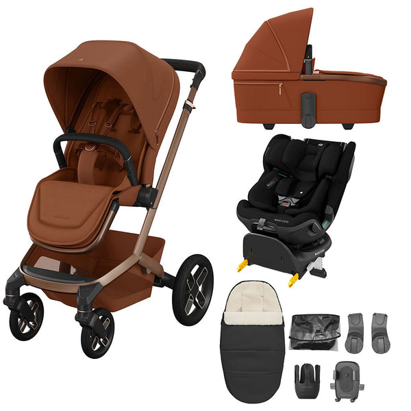 Maxi Cosi Fame 8 Piece Emerald 360 Pro Bundle Copper Terra