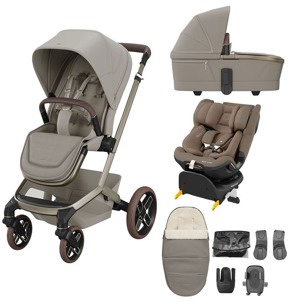 Maxi Cosi Fame 8 Piece Emerald 360 Pro Bundle Sapphire Sand