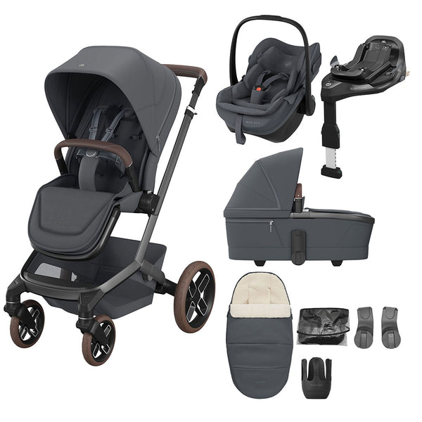 Maxi Cosi Fame 8 Piece Premium Travel System Moon Graphite