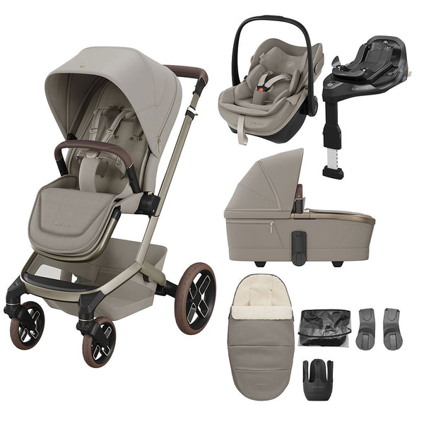 Maxi Cosi Fame 8 Piece Premium Travel System Sapphire Sand