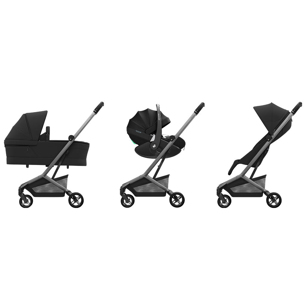 Maxi Cosi Fame Cabin Stroller Onyx Black 8