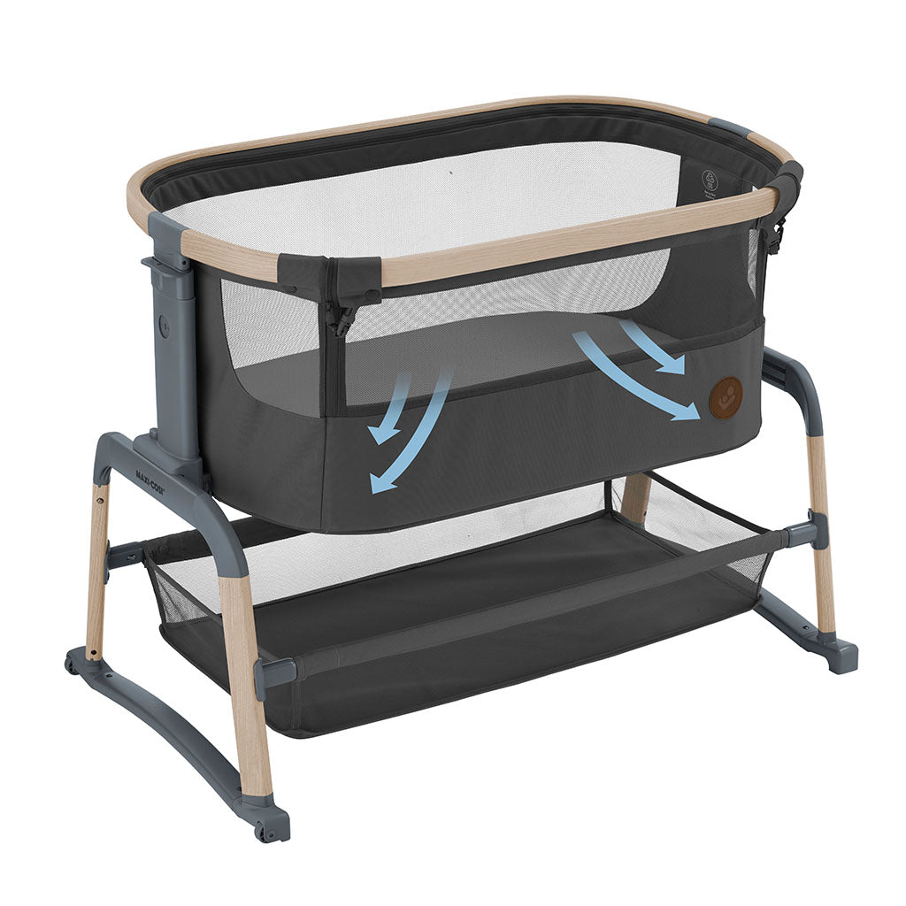 Maxi Cosi Iora Air co-sleeper Elegance Graphite 2