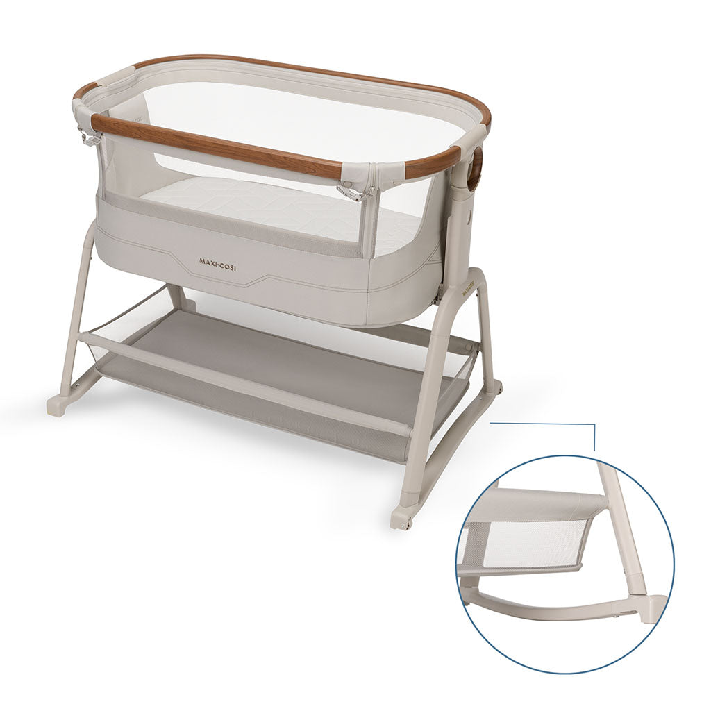 Maxi Cosi Iora Plus Bedside Crib Elegance Beige 2