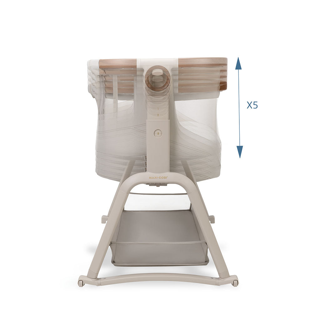 Maxi Cosi Iora Plus Bedside Crib Elegance Beige 4