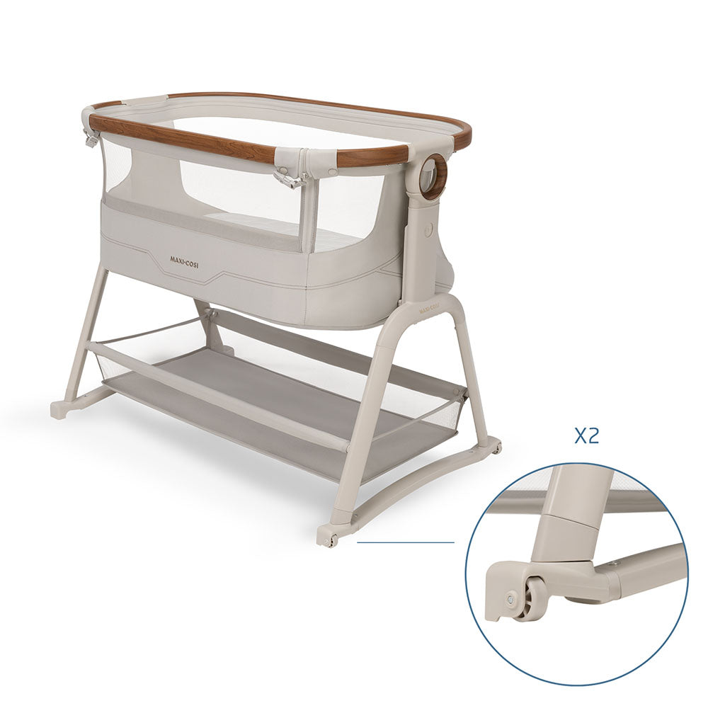 Maxi Cosi Iora Plus Bedside Crib Elegance Beige 5