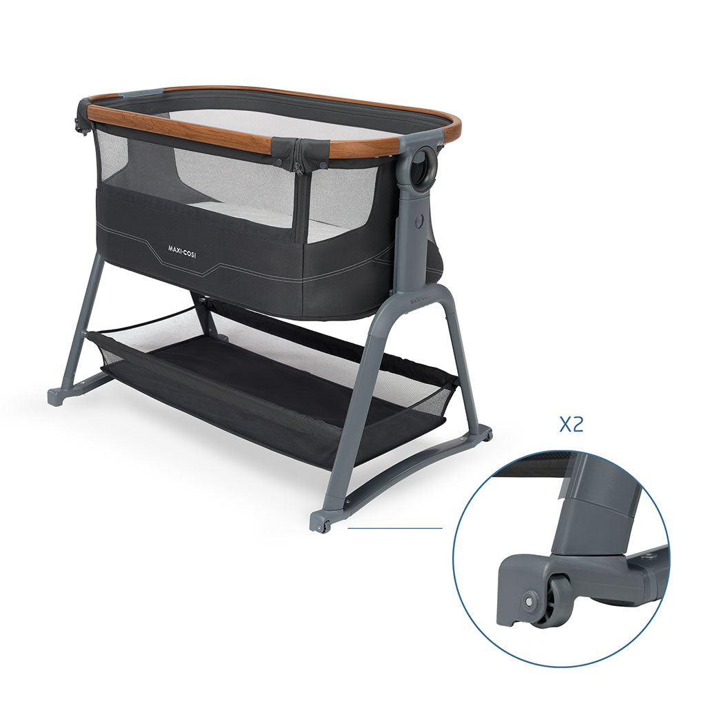 Maxi Cosi Iora Plus Bedside Crib Elegance Graphite 5