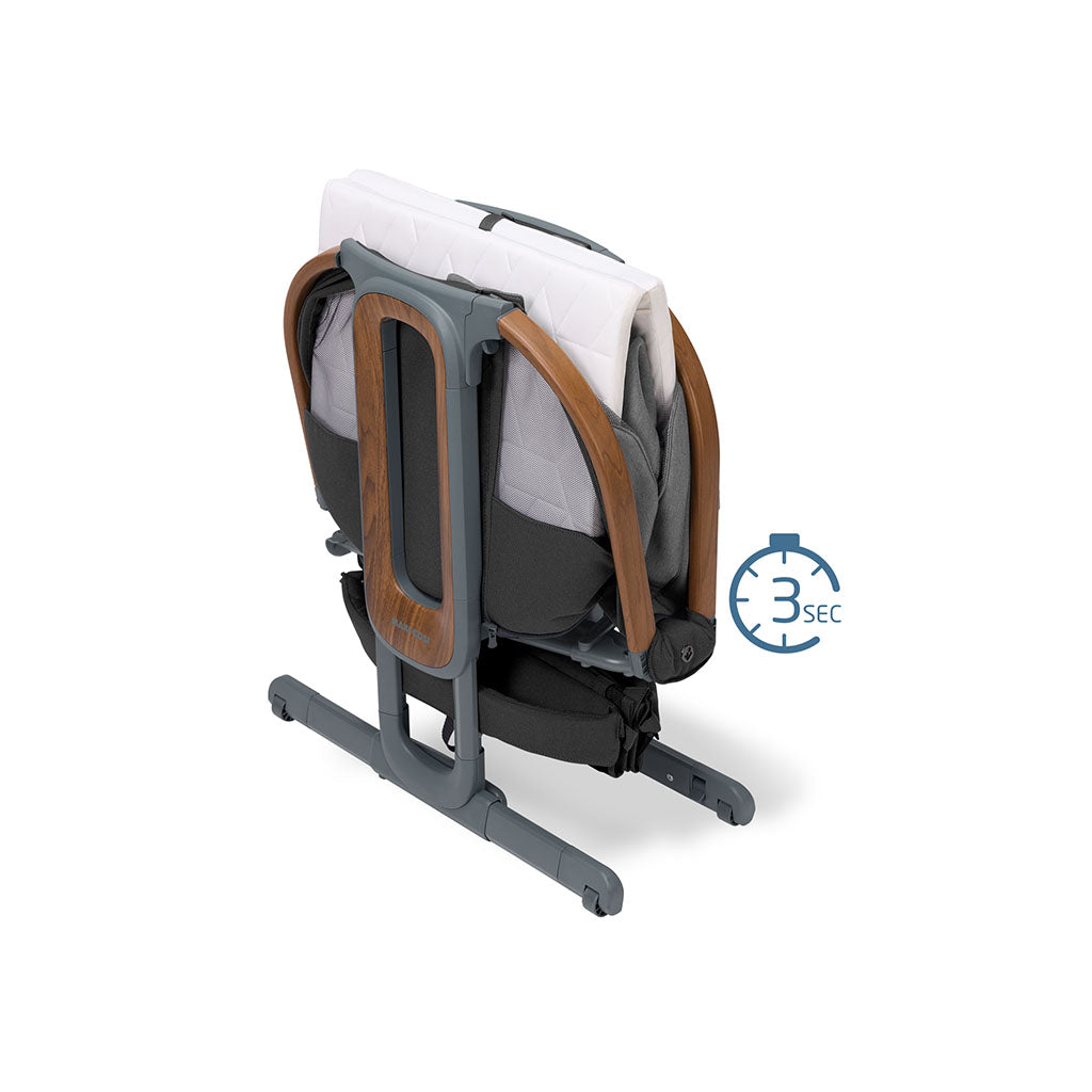 Maxi Cosi Iora Pro Bedside Crib Elegance Graphite 5