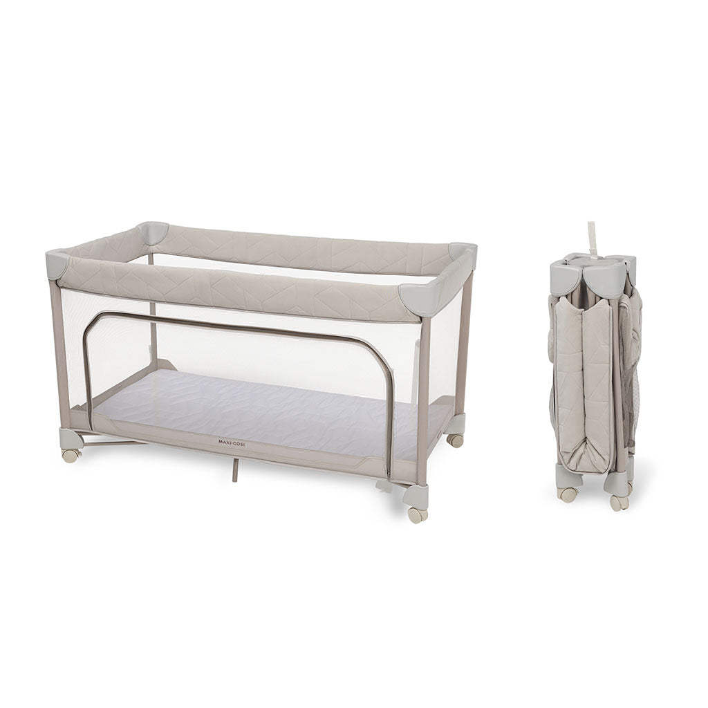 Maxi Cosi Merlin Travel Cot Elegance Beige 1