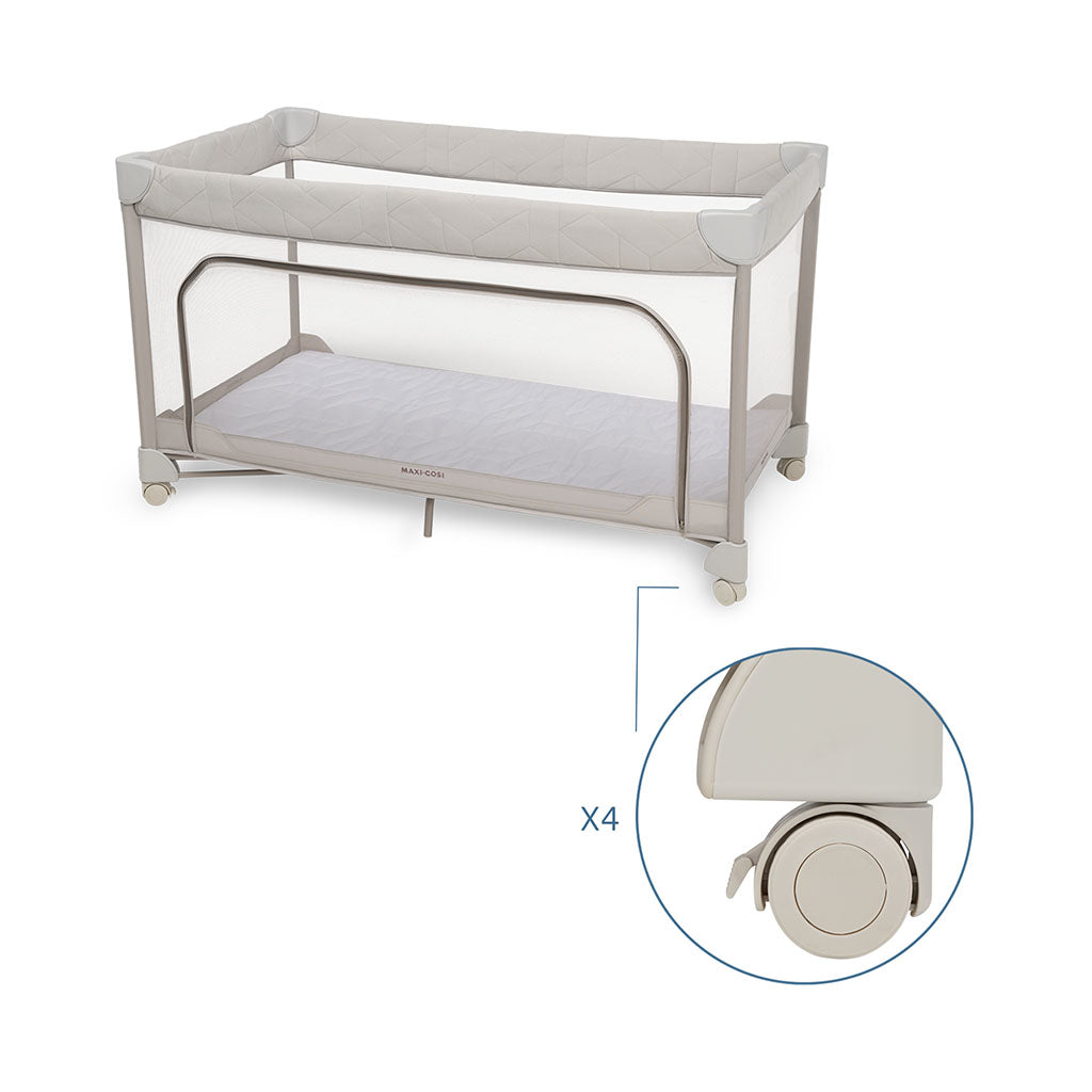Maxi Cosi Merlin Travel Cot Elegance Beige 6