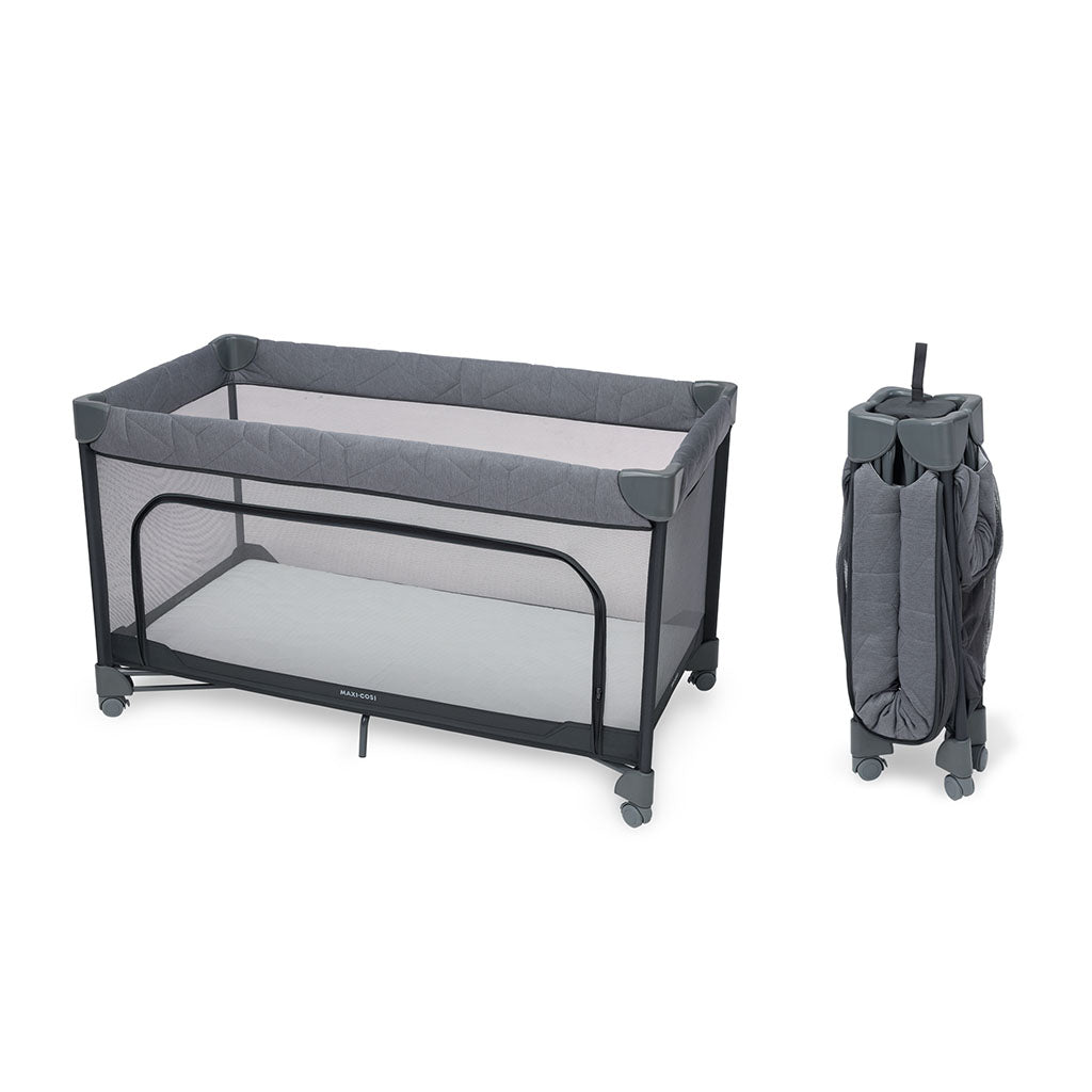 Maxi Cosi Merlin Travel Cot Elegance Graphite 1