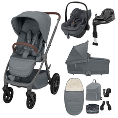 Maxi Cosi Oxford Plus 9 Piece Premium Travel System Moon Graphite