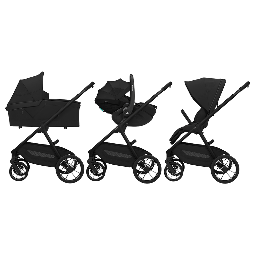 Maxi Cosi Oxford Plus Pushchair Configuration Onyx Black