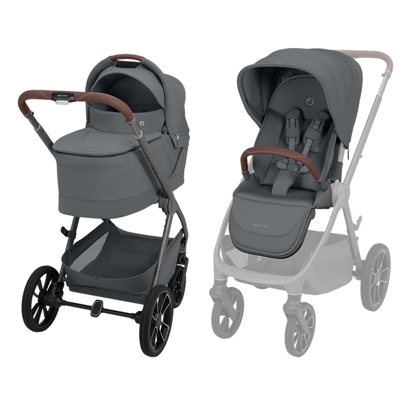 Maxi Cosi Oxford Plus Pushchair and Carrycot Moon Graphite