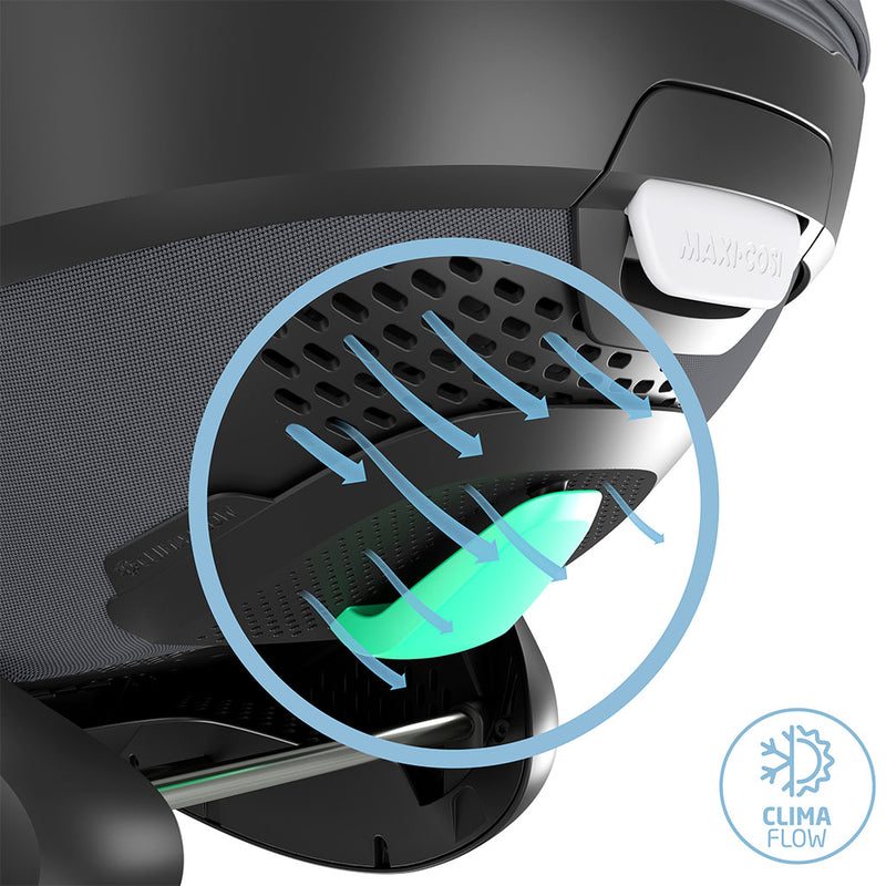 Maxi Cosi Pebble 360 Pro 2 Car Seat - Twillic Graphite