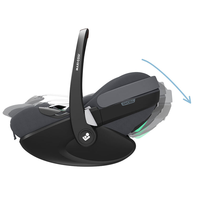 Maxi Cosi Pebble 360 Pro 2 Car Seat - Twillic Graphite