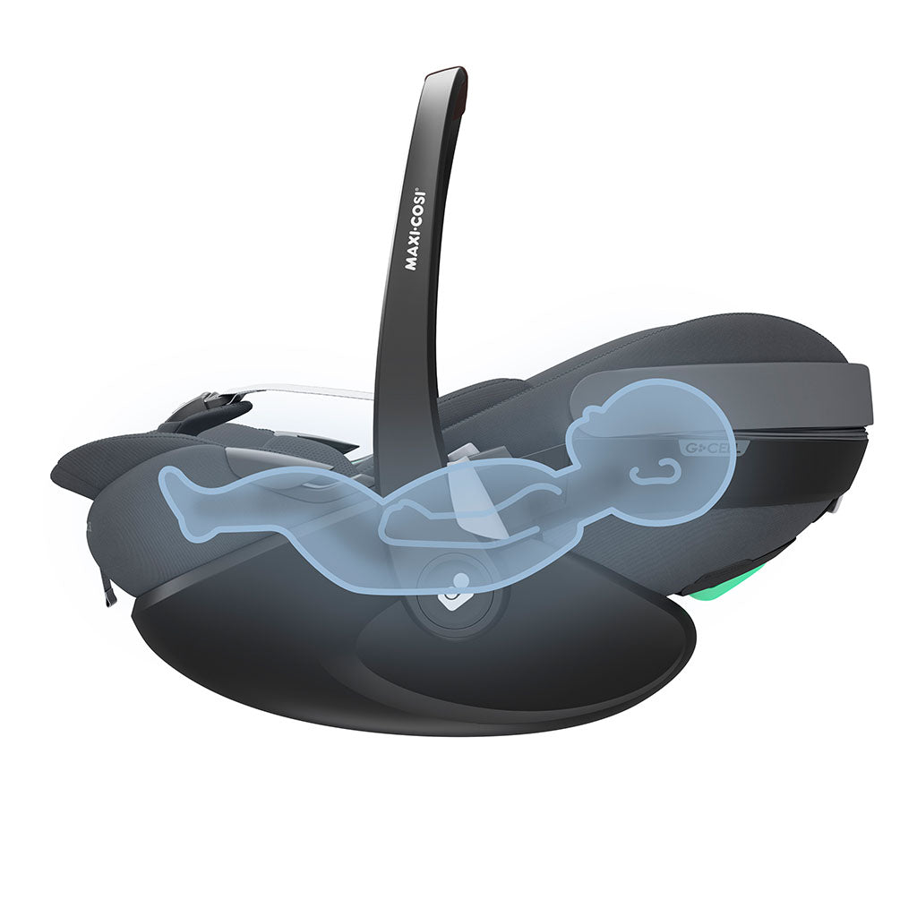 Maxi Cosi Pebble 360 Pro 2 Car Seat - Twillic Graphite