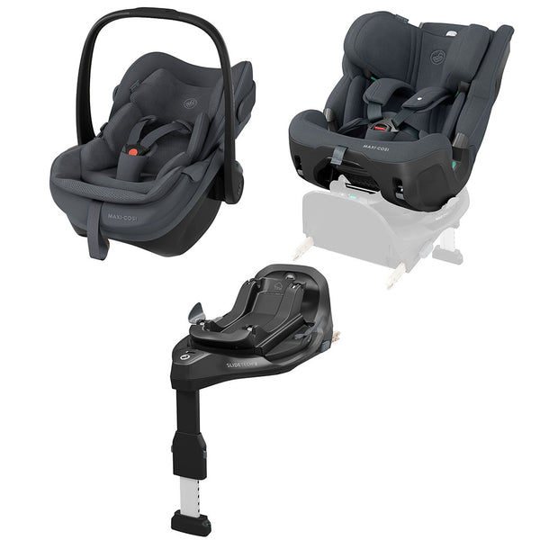 Maxi Cosi Pebble Slide Pro Family XL - Moon Graphite