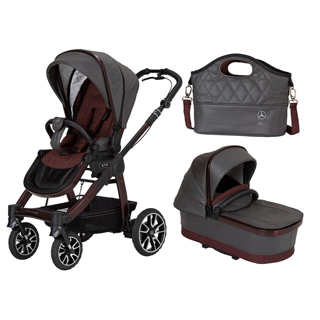 Mercedes-Benz All-Terrain GTR Pushchair and Carrycot Bundle - Tourmaline