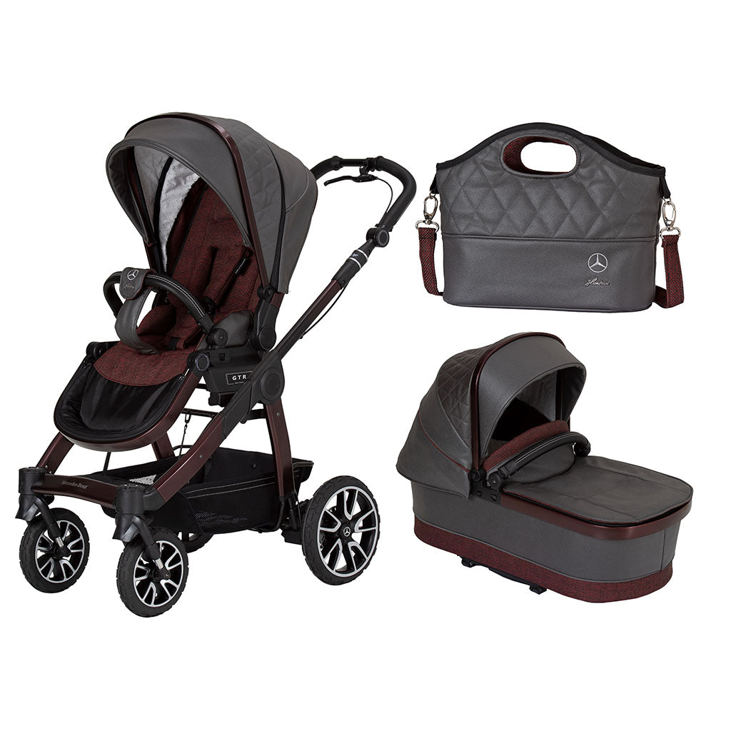 Mercedes-Benz All-Terrain GTR Pushchair and Carrycot Bundle - Tourmaline