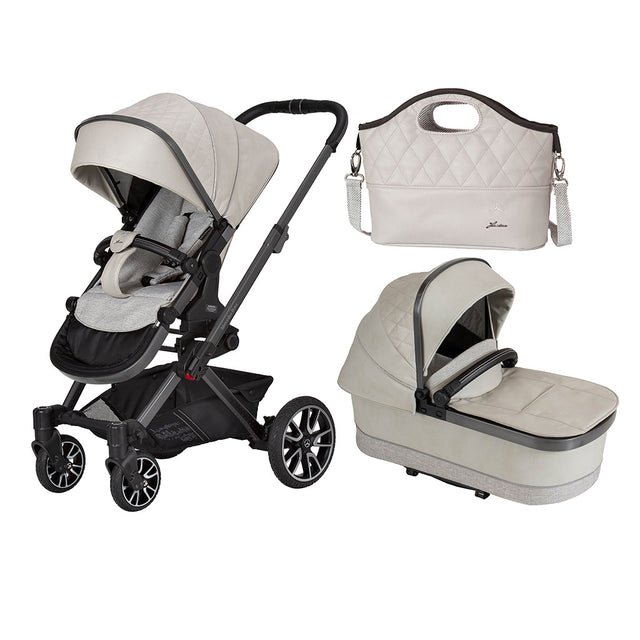 Mercedes-Benz Avantgarde GTX Pushchair and Carrycot Bundle - Moonstone