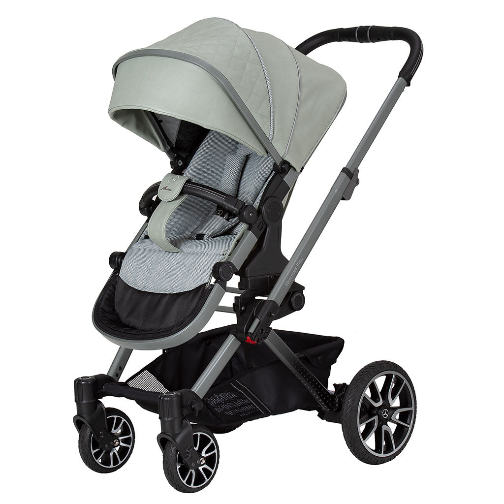 Mercedes-Benz Avantgarde GTX Pushchair and Carrycot Bundle - Sage Grey