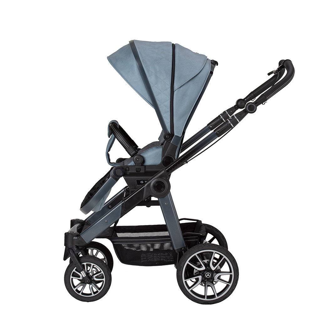 Mercedes-Benz All-Terrain GTR Pushchair and Carrycot Bundle - Denim Blue