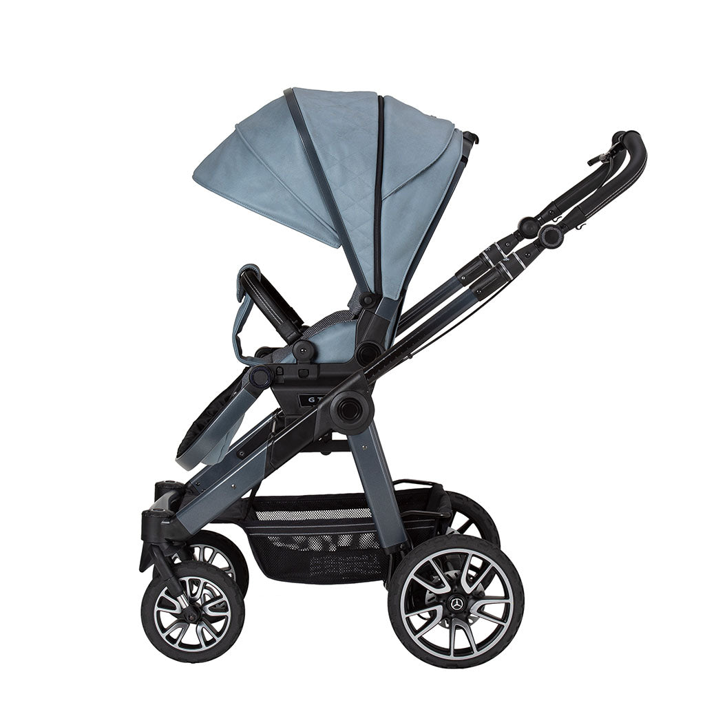 Mercedes-Benz All-Terrain GTR Pushchair and Carrycot Bundle - Denim Blue